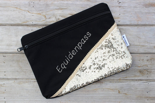 Pferdepasshülle Beige Diamond