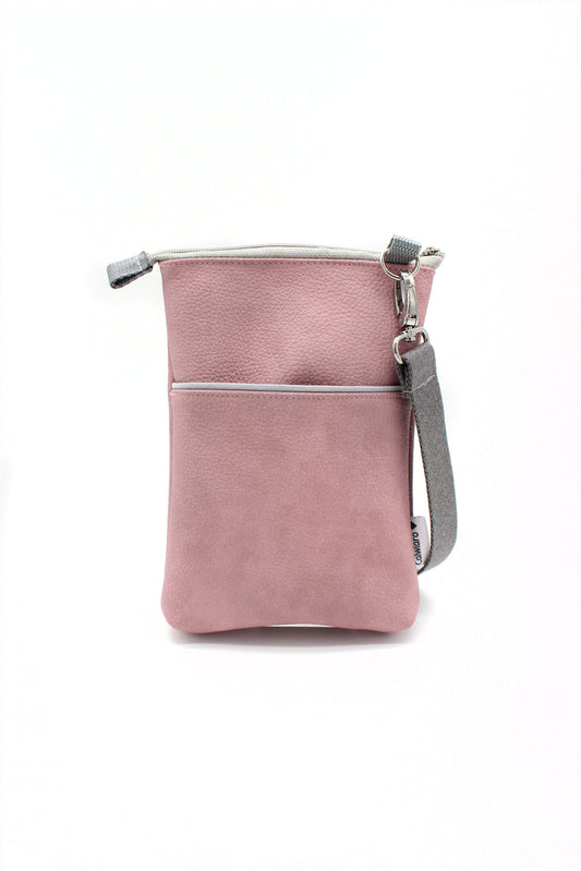 Gassitasche Fauxleder Rosa