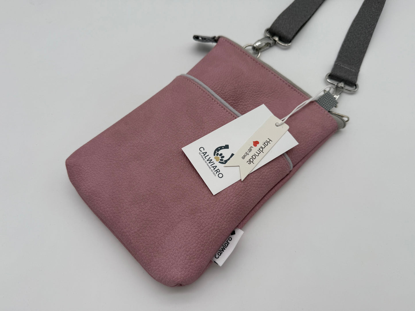 Gassitasche Fauxleder - versch. Designs