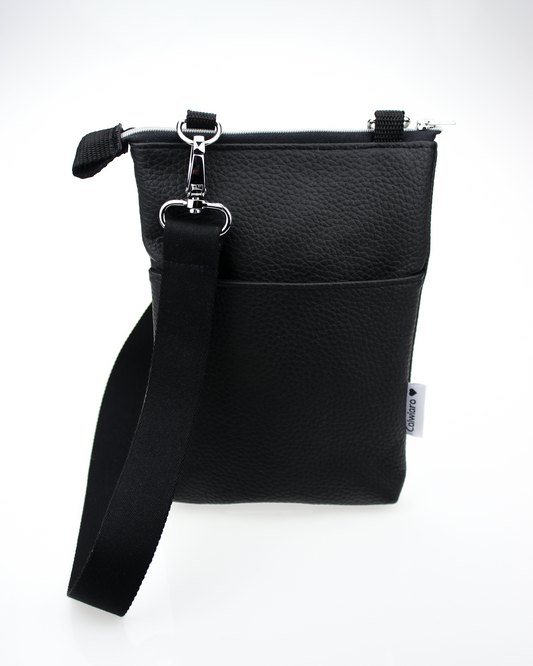 Gassitasche Nappa Black