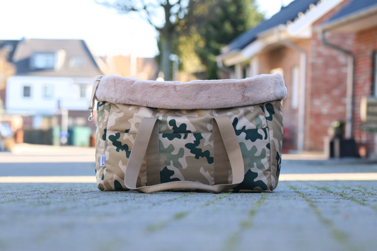 Hundetasche Outdoor Helles Camouflage