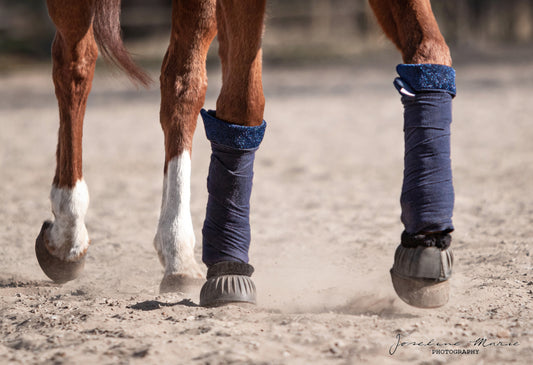 Bandagierunterlagen Glitter Wave