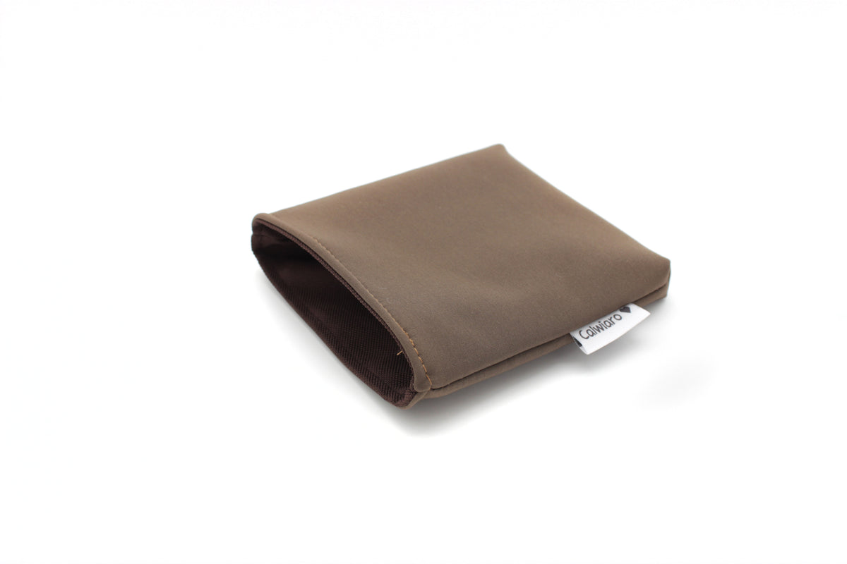 Leckerlibeutel aus Softshell | Jacken-/Hosentasche - Truffle Espresso