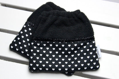 Steigbügelschoner Flavor Black Hearts