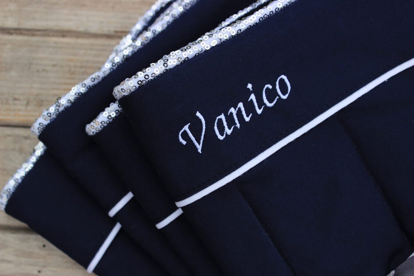 Bandagierunterlagen Pferd mit Name personalisiert