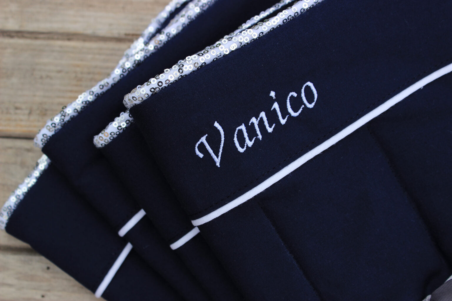 Bandagierunterlagen Pferd mit Name personalisiert