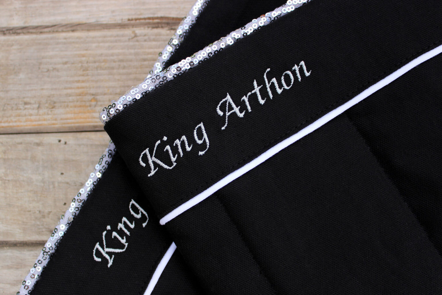 Bandagierunterlagen Pferd mit Name personalisiert