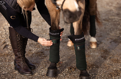 Bandagierunterlagen Pferd mit Name personalisiert