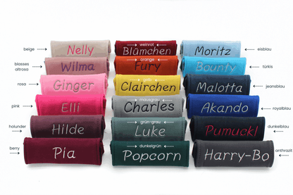Halfterpad mit Name
