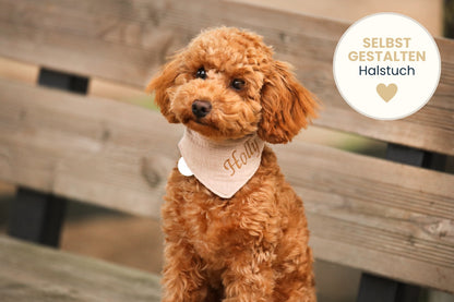 Hundehalstuch mit Hundename