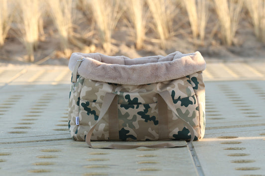 Hundetasche Outdoor Helles Camouflage
