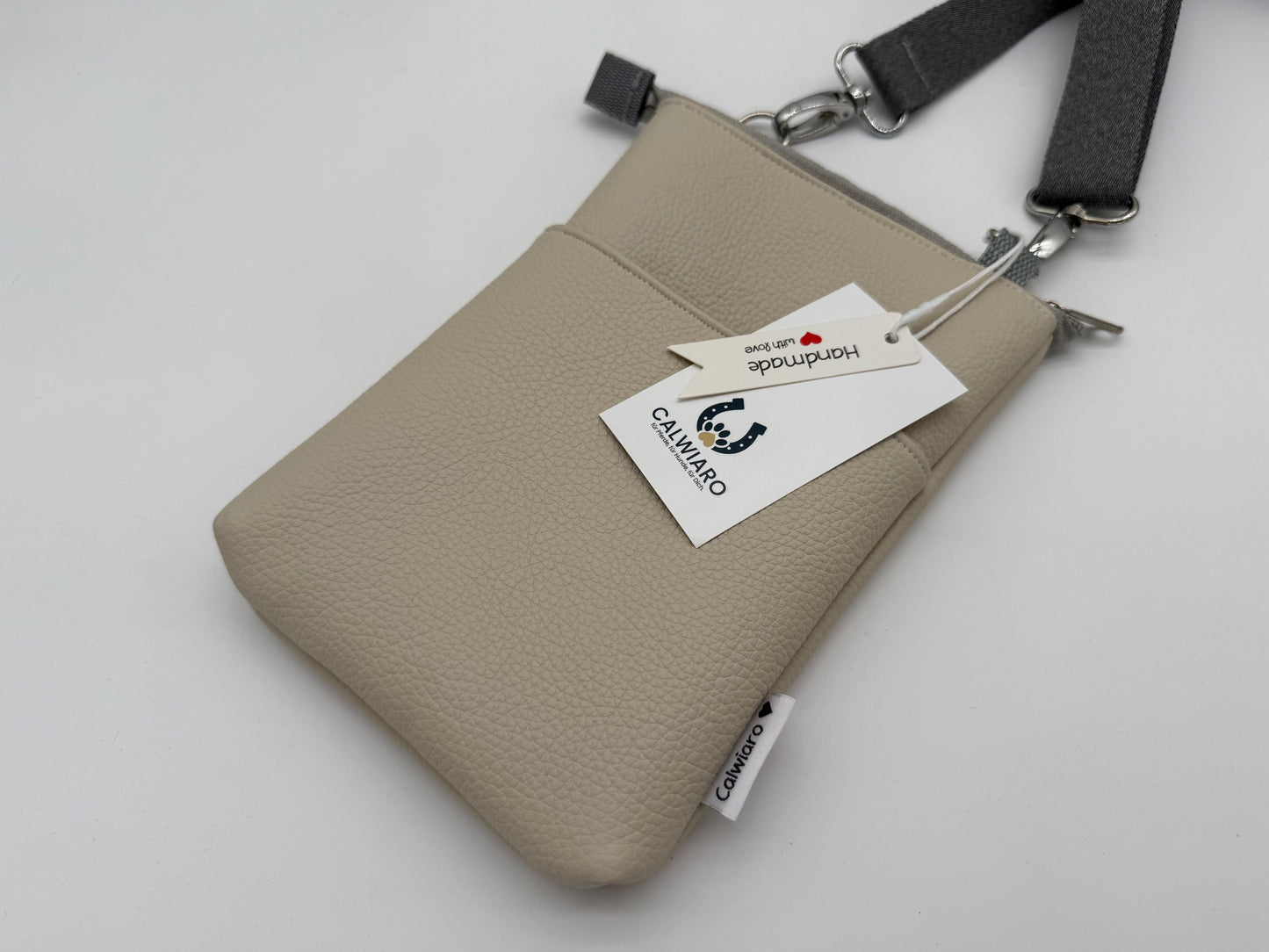 Gassitasche Fauxleder - versch. Designs