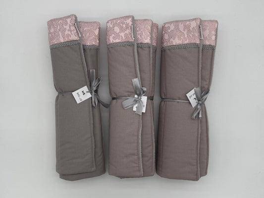 Bandagierunterlagen 2er Set L (WB) - Silbergrau