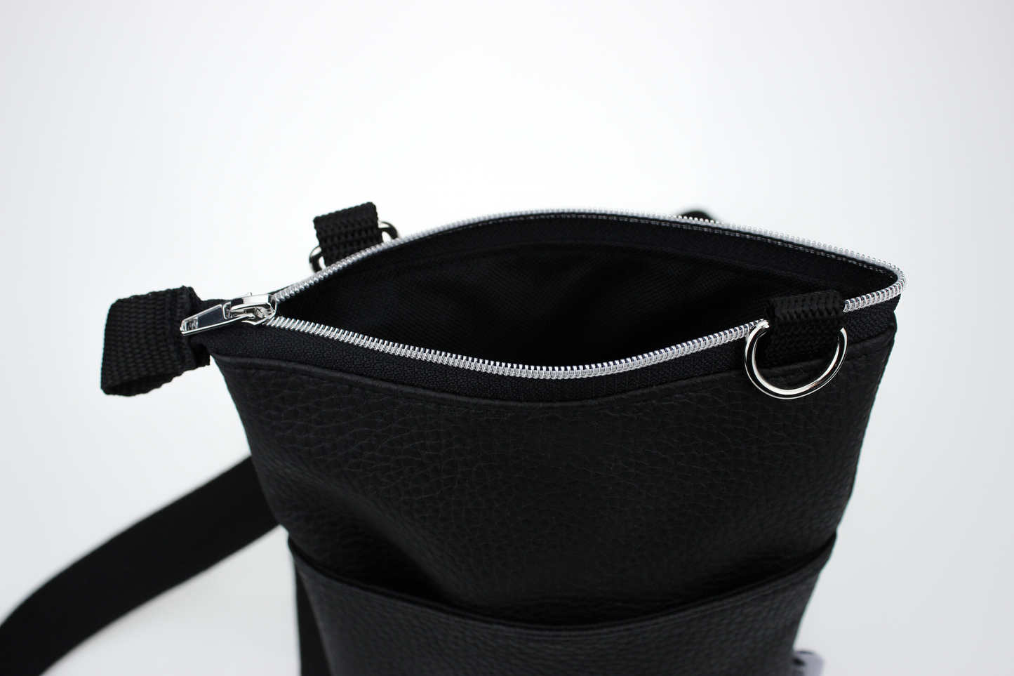 Gassitasche Nappa Black