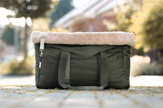 Hundetasche Outdoor Khaki
