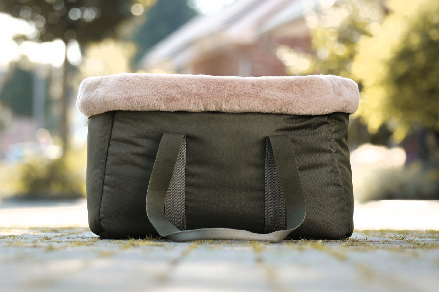 Hundetasche Outdoor Khaki