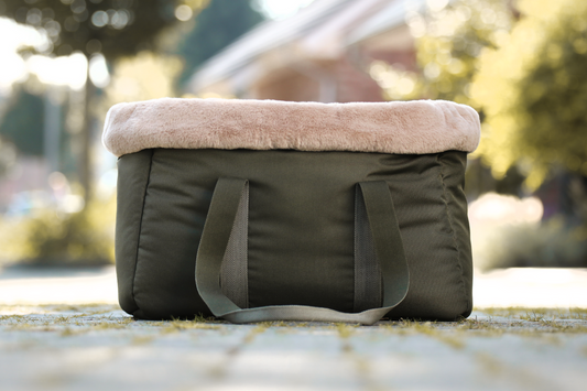 Hundetasche Outdoor Khaki