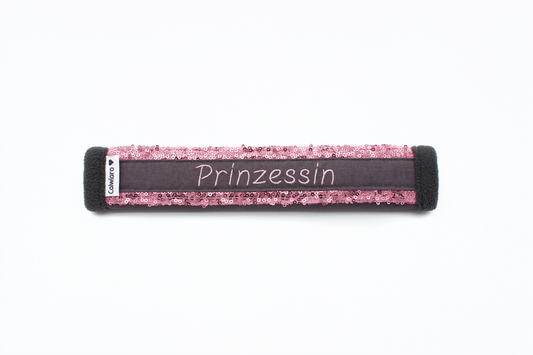 Noseband Mayfare Grau-Rosa