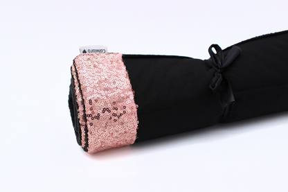 Bandagierunterlagen Schwarz-Rosegold