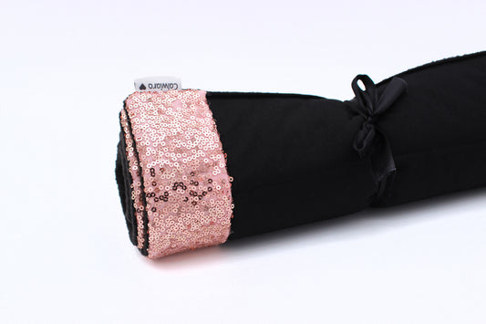 Bandagierunterlagen Schwarz-Rosegold