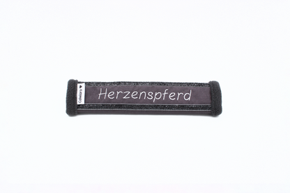 Noseband Sparkle Grau