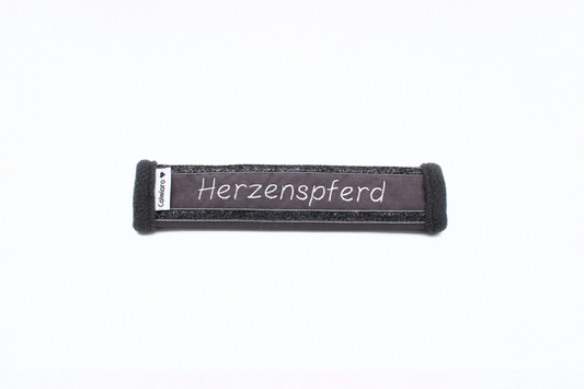 Noseband Sparkle Grau