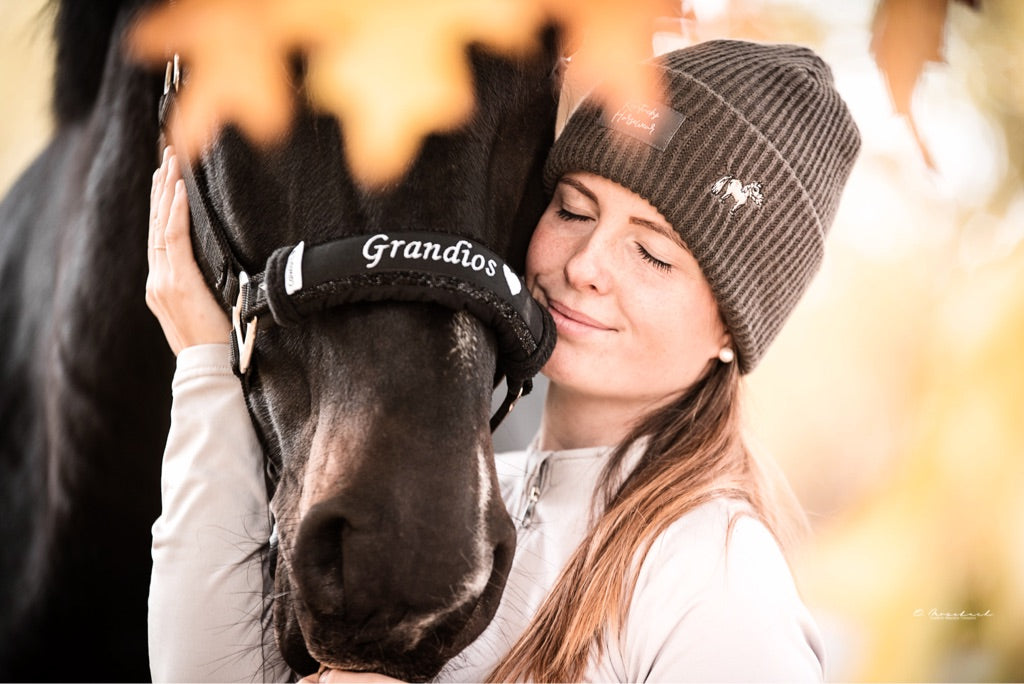 Noseband Sparkle Schwarz