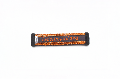 Noseband Mayfare Grau-Orange