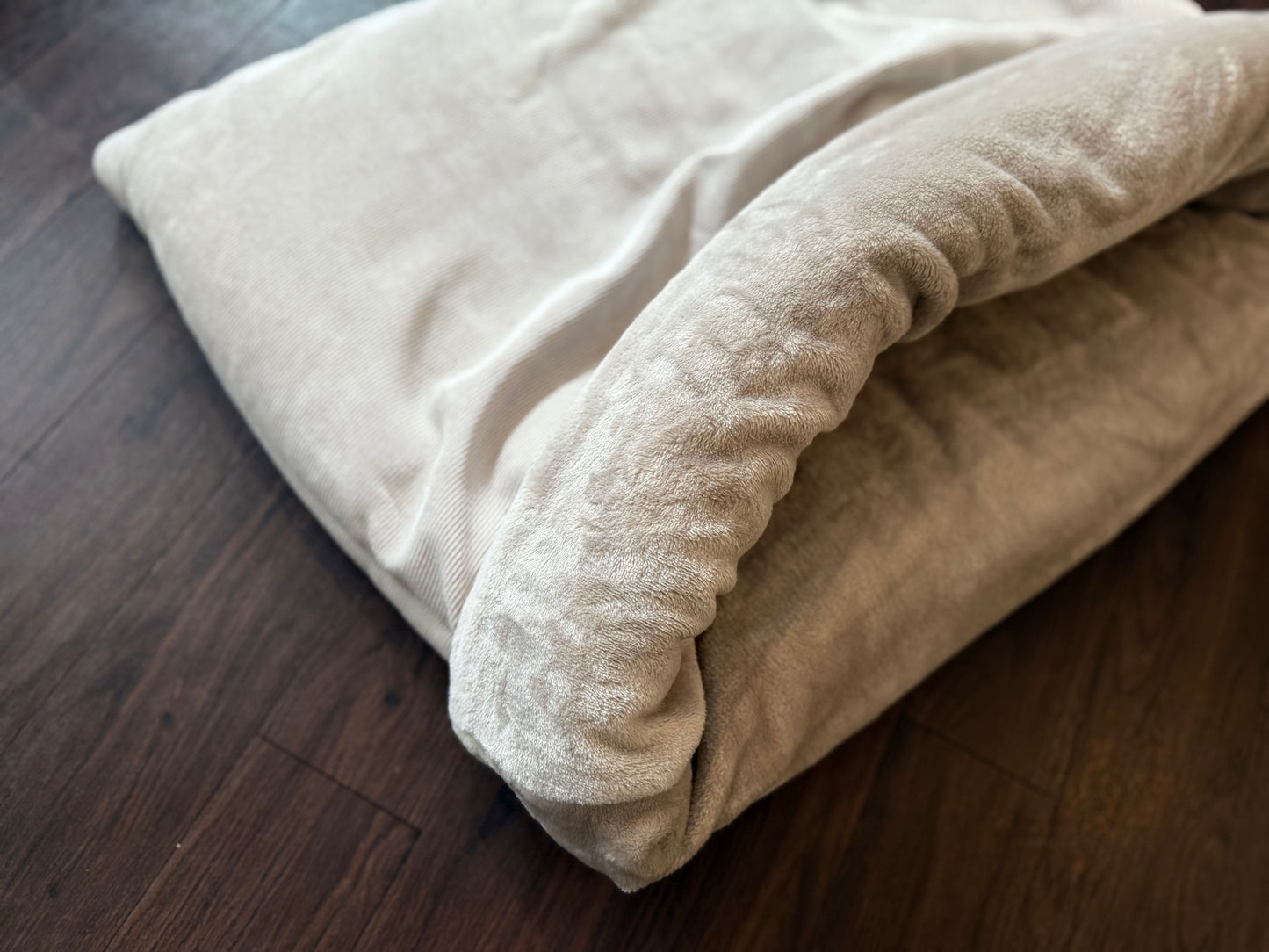 Hundeschlafsack Luxury - Hellbeige 80x60cm