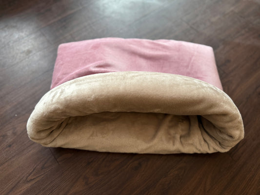 Hundeschlafsack Luxury - Rosa 65x45cm