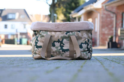 Hundetasche Outdoor Helles Camouflage