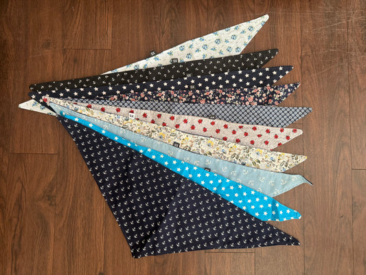 Hundehalstuch XS (24-29cm) - 10 Stück - alte Passform