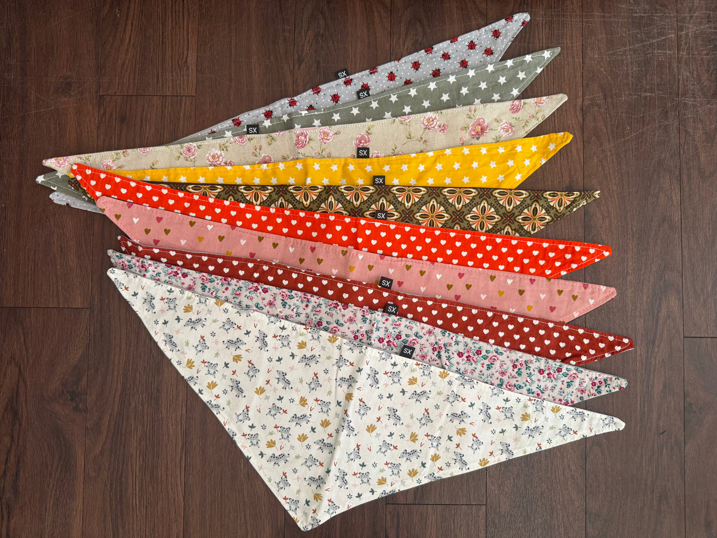 Hundehalstuch XS (24-29cm) - 10 Stück - alte Passform