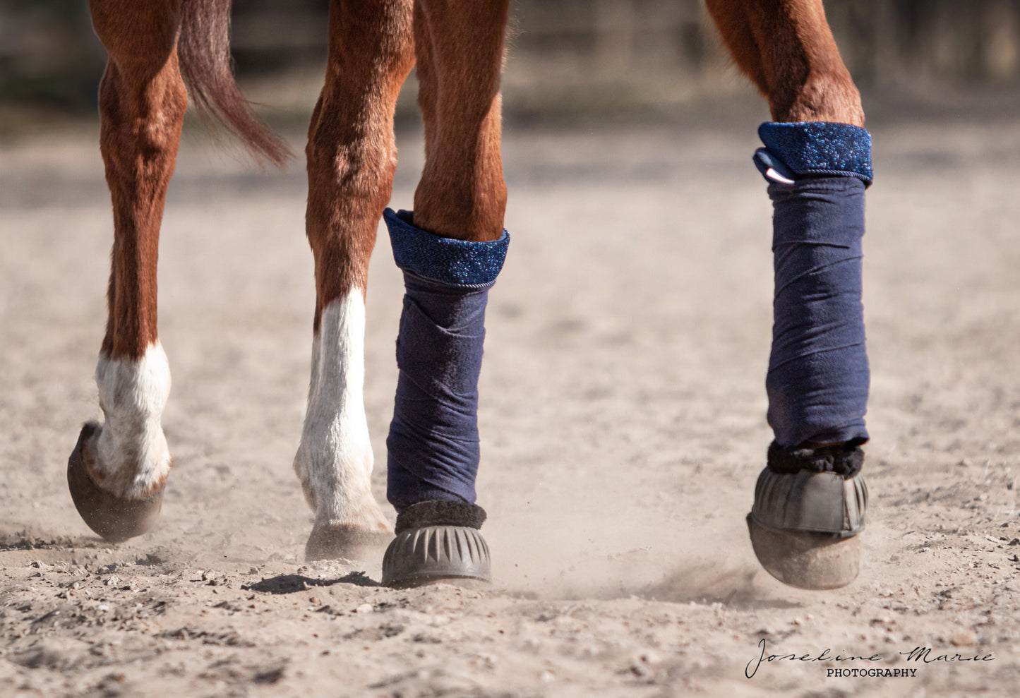 Bandagierunterlagen Glitter Wave
