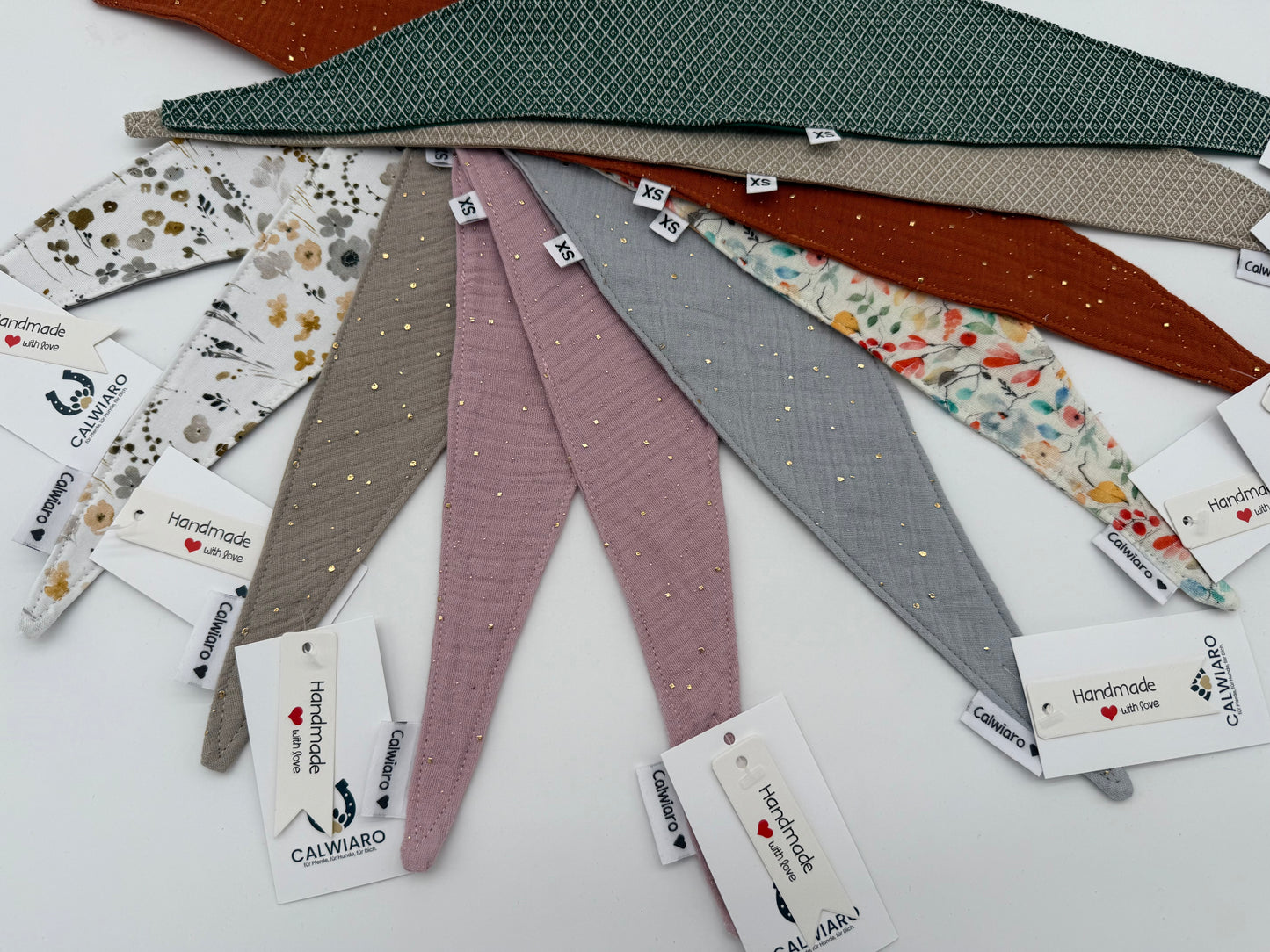 Hundehalstuch Four Seasons - XS (24-29cm)