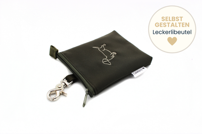 Leckerlibeutel aus Softshell | Dackel