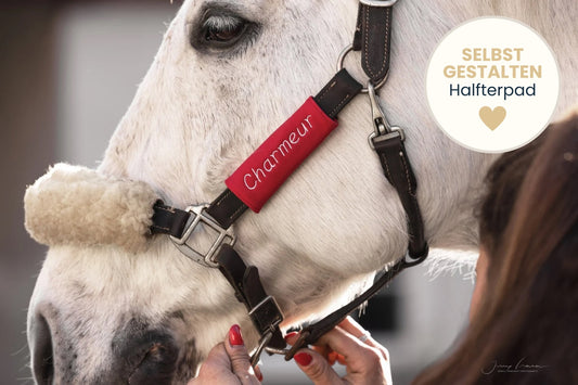Halfterpad mit Name