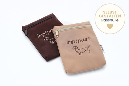 Impfpasshülle Dackel
