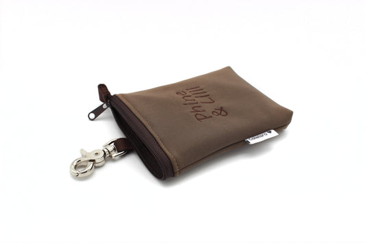 Leckerlibeutel aus Softshell - Truffle Espresso