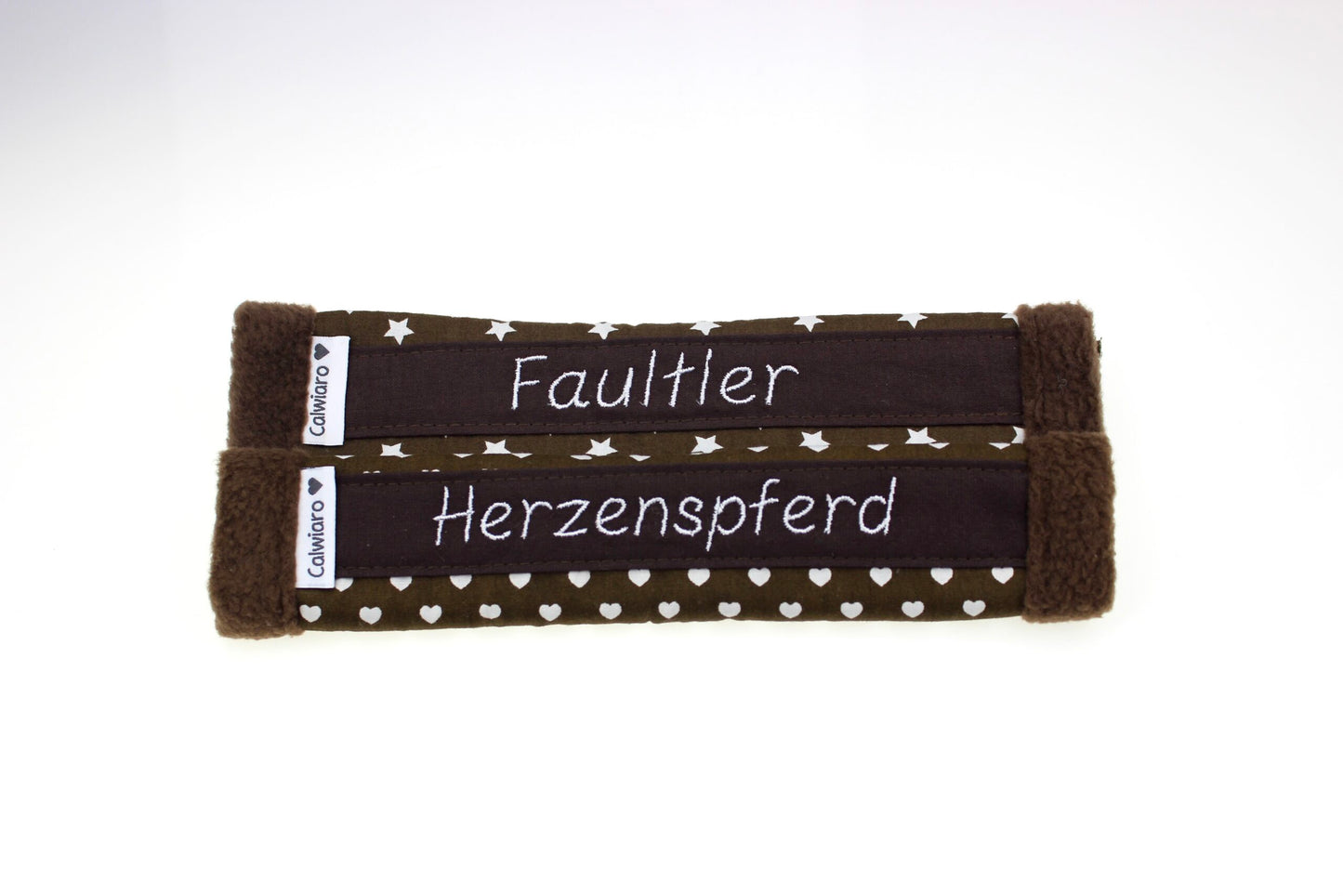 Klettband Halfter Name