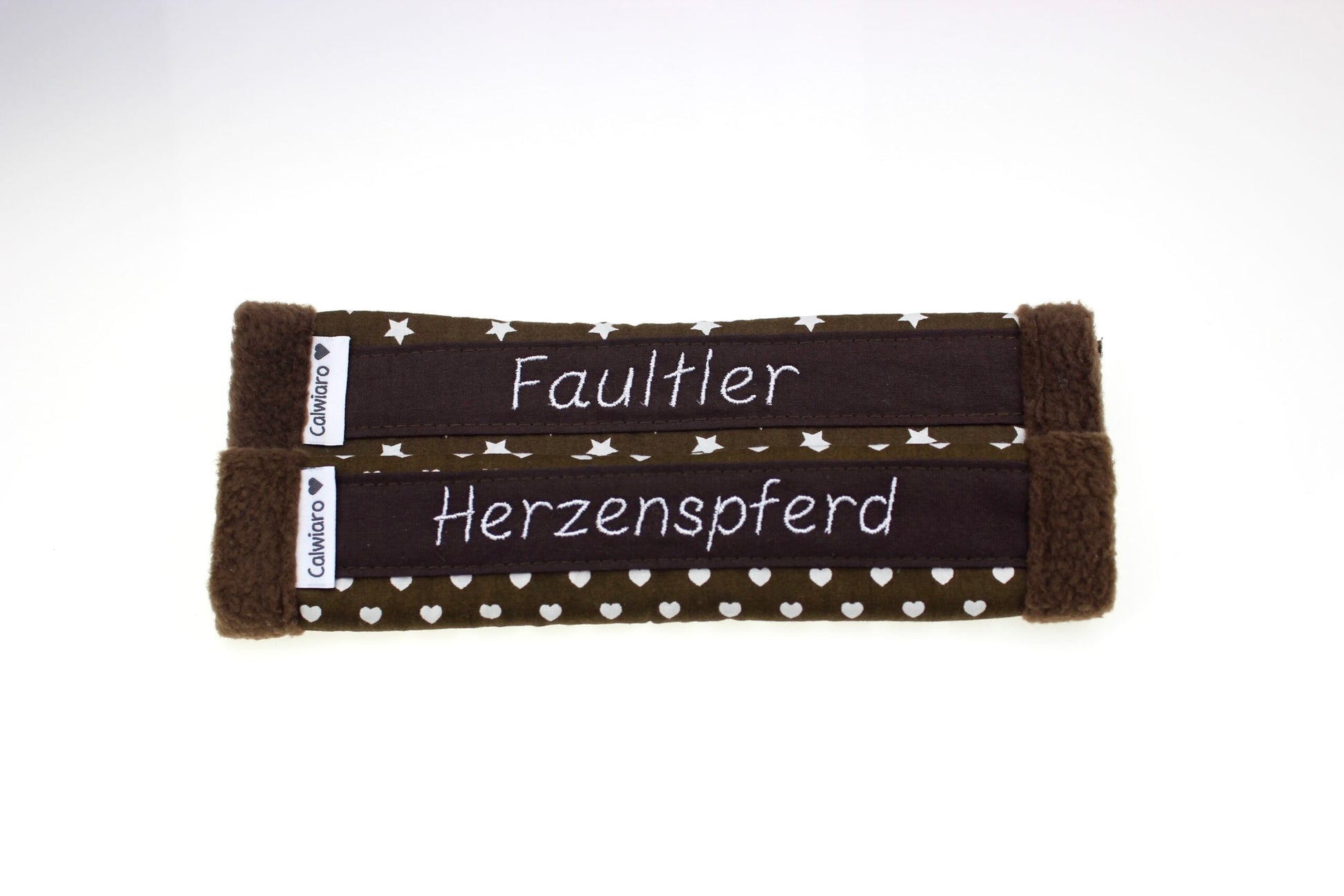 Klettband Halfter Name