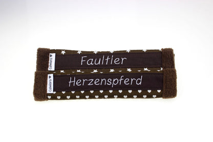 Klettband Halfter Name