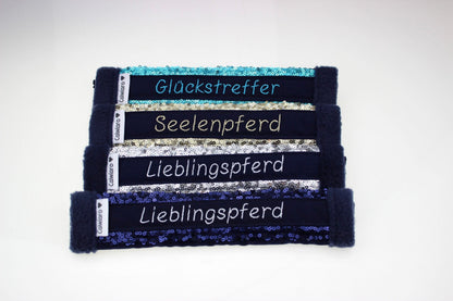 kleines personalisiertes Reitzubehör