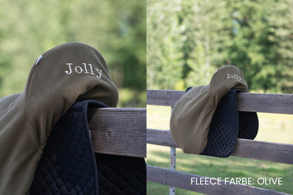 Sattelschoner personalisiert