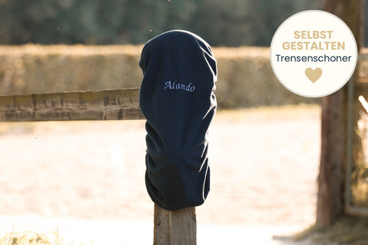 Trensenschoner personalisiert - Trensentasche mit Pferdename